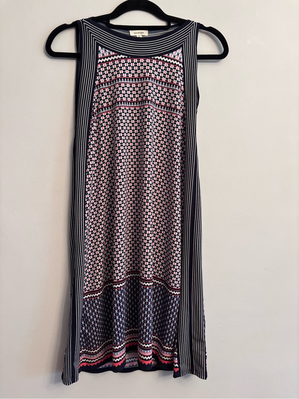 Max Studio A-line Patterned Dress